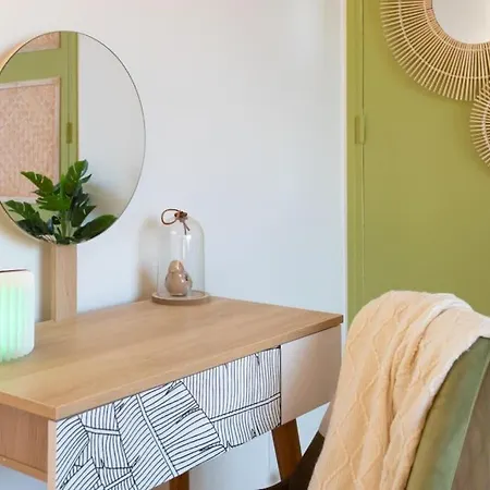 C5 Staywizus - 2 Bdr Blvd Carnot - 10 Min Palais - Ac & Terrace Sea View 아파트 *